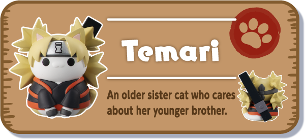 [Temari] An older sister cat who cares about her younger brother.