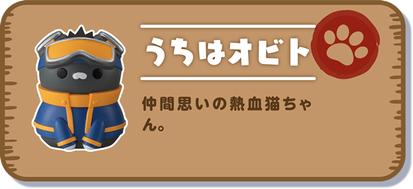 【うちはオビト】仲間思いの熱血猫ちゃん。