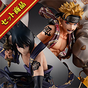 MegaHouse Shop 已開始接受NARUTO SHIPPUDEN Naruto Uzumaki＆Sasuke Uchiha雷神set的預訂！