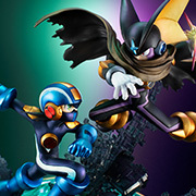 MegaHouse Shop 現已開始接受Game Characters Collection DX洛克人 EXE 洛克人 vs 佛爾特 Ver. 1.5》的預訂！