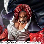 メガトレショップで Portrait.Of.Pirates ワンピース “SA-MAXIMUM” 赤髪海賊団 大頭 赤髪のシャンクス〝神避〟 の受注を開始しました！