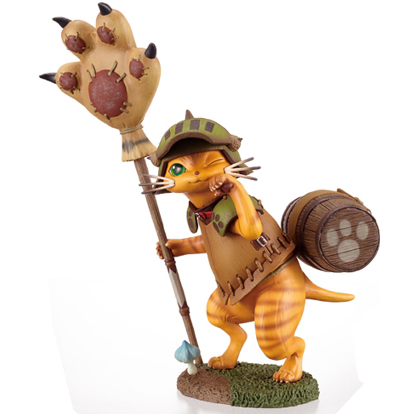 魔物獵人攜帶版 2nd G 隨從貓（棕色虎斑版 / 美國短毛貓版）