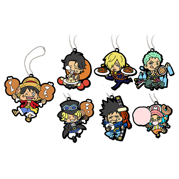 嘎吱嘎吱，ONE PIECE！美味的食物真好吃！