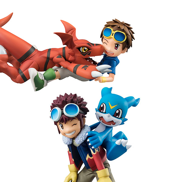 Digimon Adventure 02 本宮大輔 & V-mon / DIGIMON TAMERS吉爾獸 & 松田貴人set發售