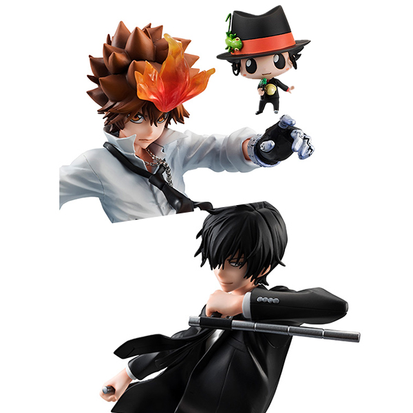 Katekyo Hitman Reborn! Tsunayoshi Sawada＆Kyoya Hibari＆Reborn set
