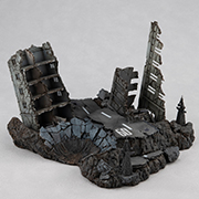 寫實模型系列機動戰士高達（1/144 HG系列）G結構 [GS02] 紐約市廢墟