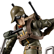 （機動戰士鋼彈軍世代）機動戰士高達翁公國08 V-SP將軍士兵與吉翁士兵的摩托車