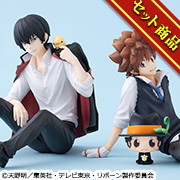 家庭教師ヒットマンREBORN! てのひらツナくん＆リボーン/てのひら雲雀さん＆ヒバード セット