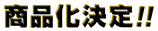 決定商品化!!